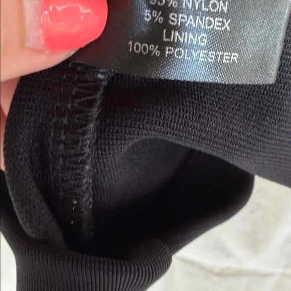 Boston Proper top. racerback, small, black - Picture 3 of 6